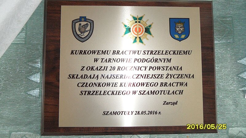 20-lecie Kurkowego Bractwa Strzeleckiego w Tarnowie Podgórnym